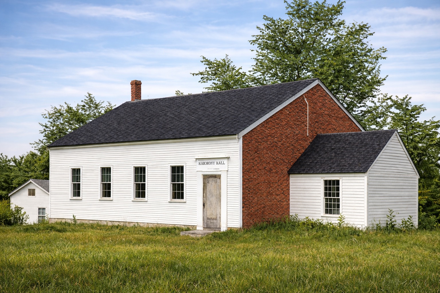 Harmony Hall, colorized